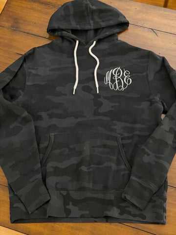 Camo Hoodie Sweatshirt